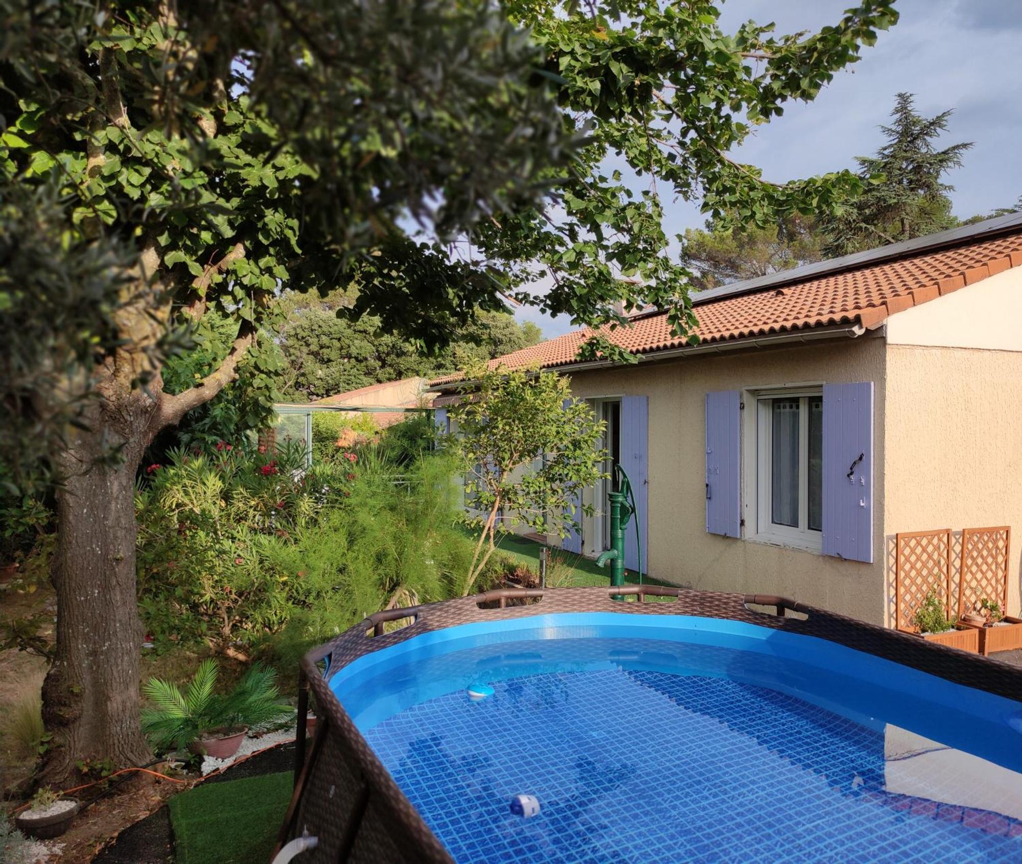 Le Jardin Des Rocailles - Villa 4 Chambres Climatisee Avec Piscine A Deux Pas D'Avignon Villeneuve-les-Avignon Exterior photo